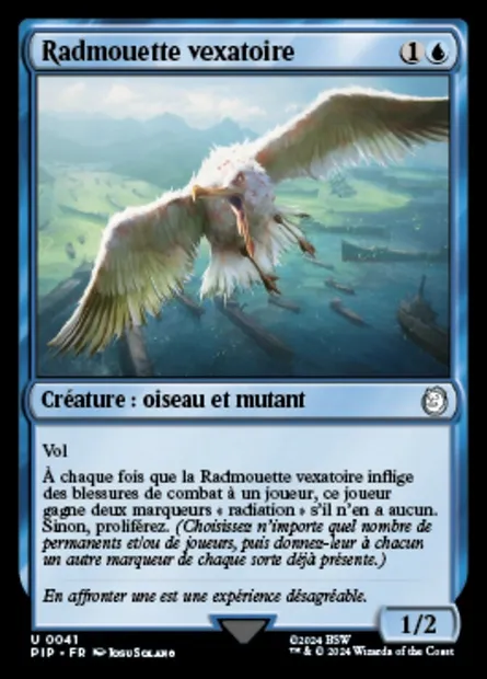 Radmouette vexatoire, carte Magic PIP 41 — extension Fallout