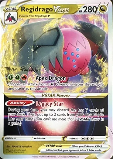 Regidrago VSTAR, Pokémon card WCD24 ct341651 — World Championship Decks 2024 set