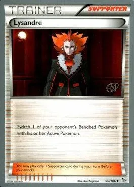 Lysandre, Pokémon card WCD15 090-3 — World Championship Decks 2015 set