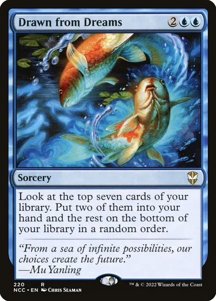 Drawn from Dreams, Magic card NCC 220 — New Capenna Commander set