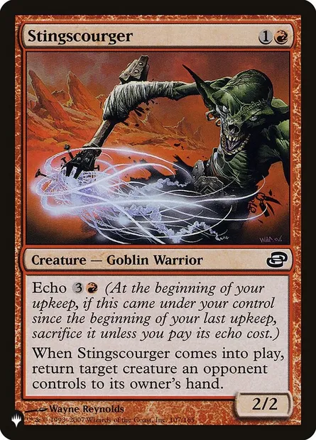 Stingscourger, Magic card PLST PLC-107 — The List set