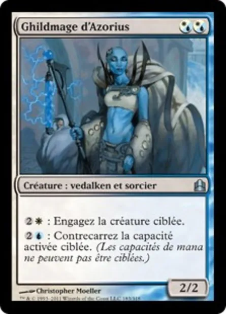 Ghildmage d'Azorius, carte Magic CMD 183 — extension Commander 2011
