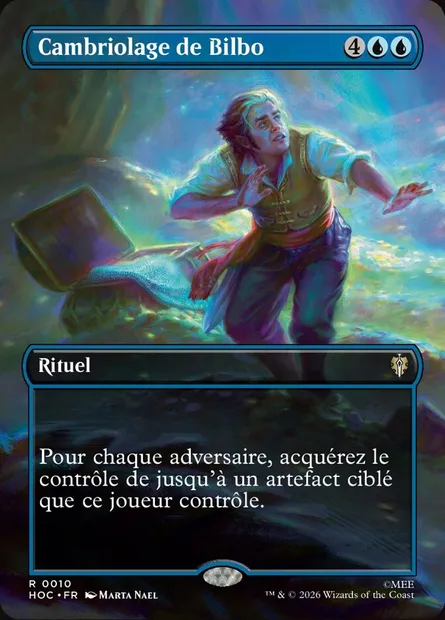 Cambriolage de Bilbo, carte Magic HOC 10 — extension The Hobbit Eternal