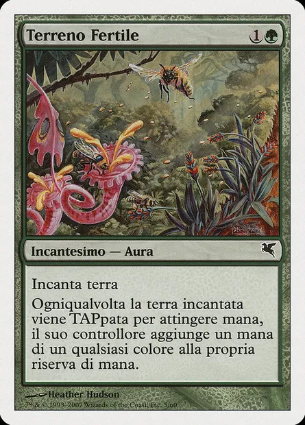 Fertile Ground, Magic card PSAL K5 — Salvat 2005 set