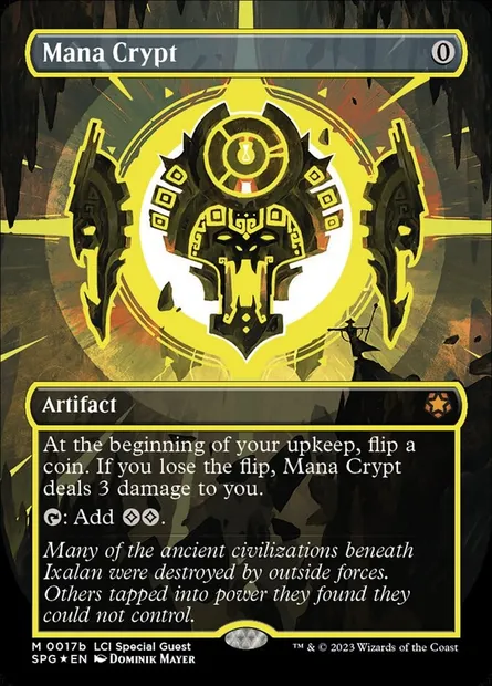 Crypte de mana, carte Magic SPG 17b — extension Special Guests