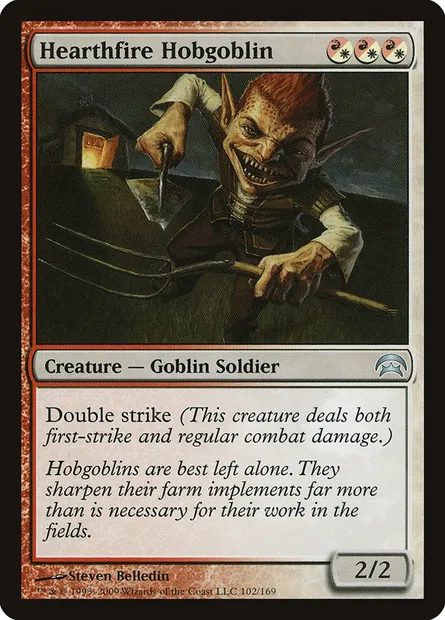 Hearthfire Hobgoblin, Magic card HOP 102 — Planechase set