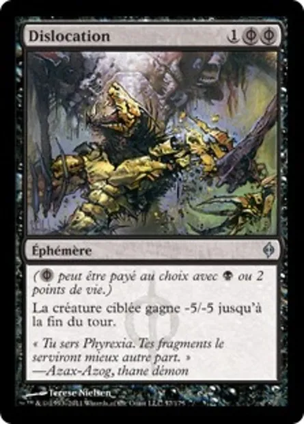 Dislocation, carte Magic NPH 57 — extension La Nouvelle Phyrexia
