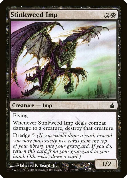 Diablotin de diplotaxis, carte Magic RAV 107 — extension Ravnica: La Cité des Guildes
