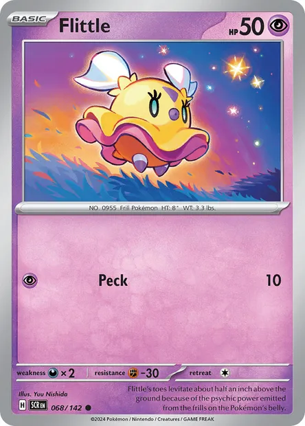 Flittle, Pokémon card SCR 068 — Stellar Crown set