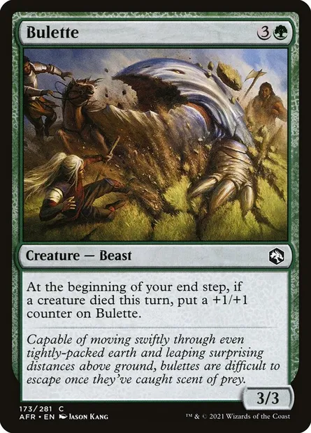 Bulette, Magic card AFR 173 — Adventures in the Forgotten Realms set