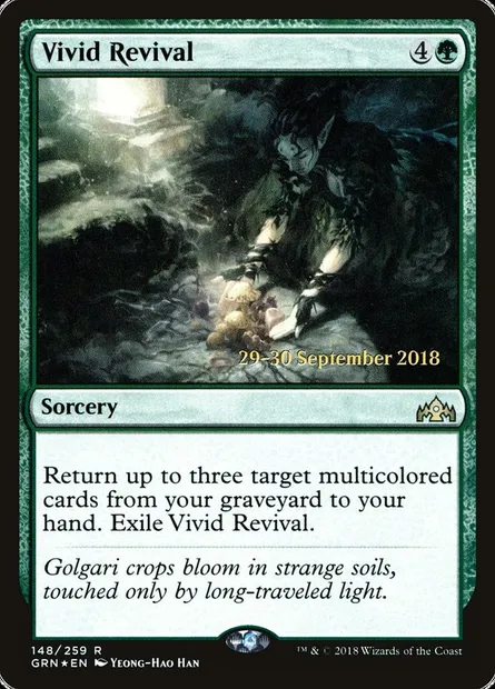 Vivid Revival, Magic card PGRN 148s — Guilds of Ravnica Promos set