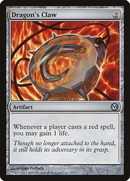 Dragon's Claw, Magic card DPA 92 — Duels of the Planeswalkers set
