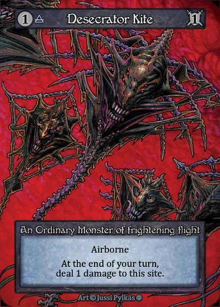Desecrator Kite, Sorcery card GOT 054 — Gothic set
