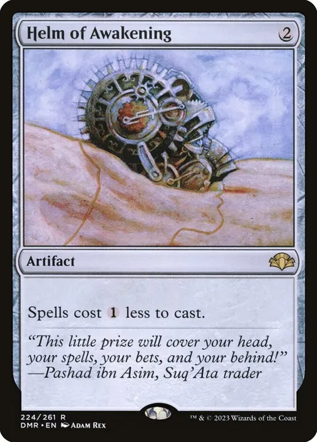 Helm of Awakening, Magic card DMR 224 — Dominaria Remastered set