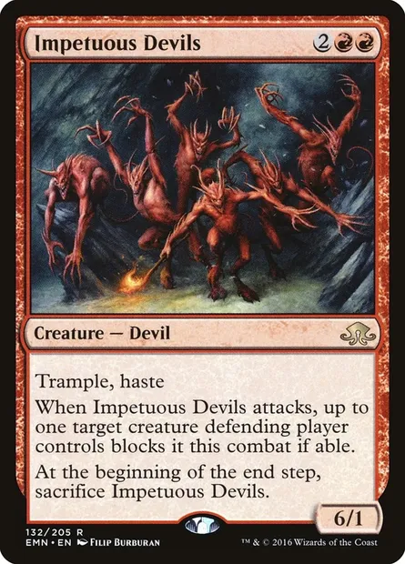 Impetuous Devils, Magic card EMN 132 — Eldritch Moon set