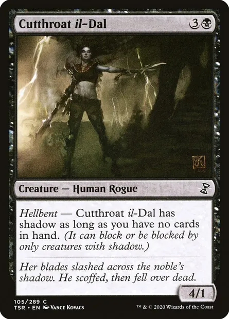 Cutthroat il-Dal, Magic card TSR 105 — Time Spiral Remastered set
