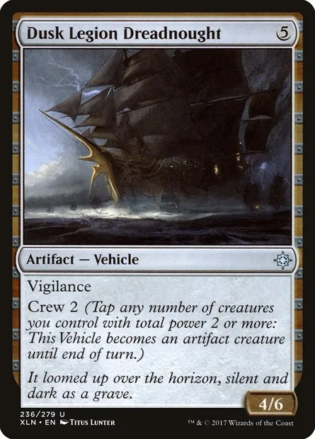Dusk Legion Dreadnought, Magic card XLN 236 — Ixalan set