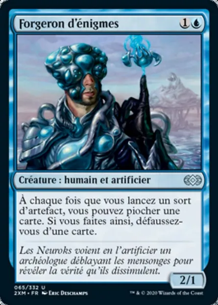 Forgeron d'énigmes, carte Magic 2XM 65 — extension Double Masters