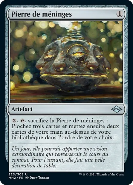 Pierre de méninges, carte Magic MH2 223 — extension Horizons du Modern 2