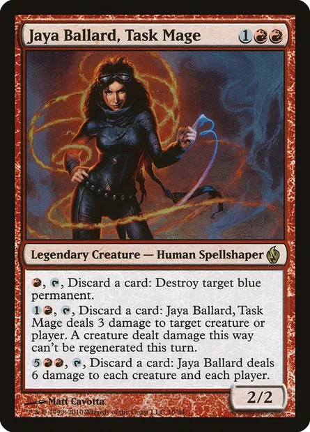 Jaya Ballard, Task Mage, Magic card PD2 10 — Premium Deck Series: Fire and Lightning set