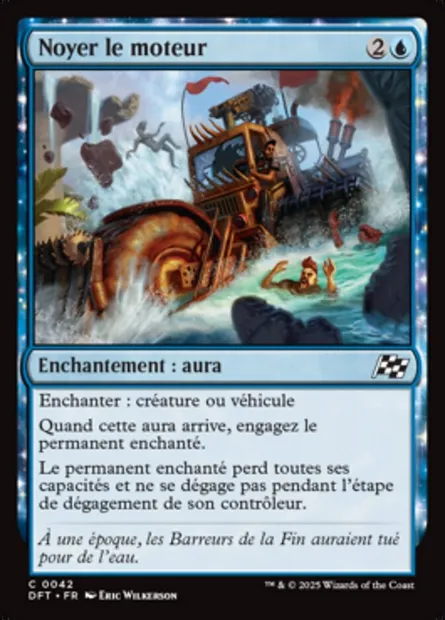 Noyer le moteur, carte Magic DFT 42 — extension Aetherdrift