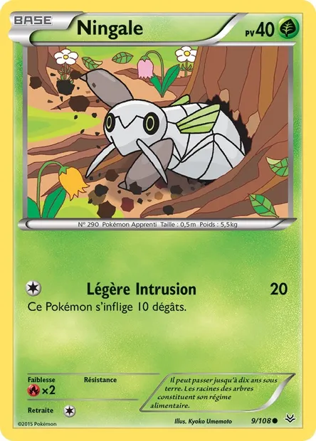Ningale, carte Pokémon ROS 9 — extension Ciel Rugissant