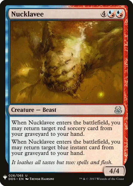 Nucklavee, Magic card PLST DDS-26 — The List set