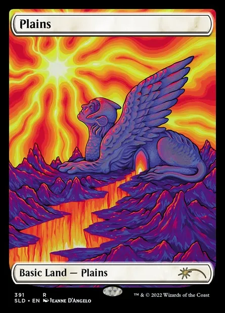 Plains, Magic card SLD 391 — Secret Lair Drop set