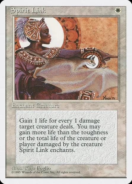 Liaison psychique, carte Magic 4ED 51 — extension Quatrième Edition