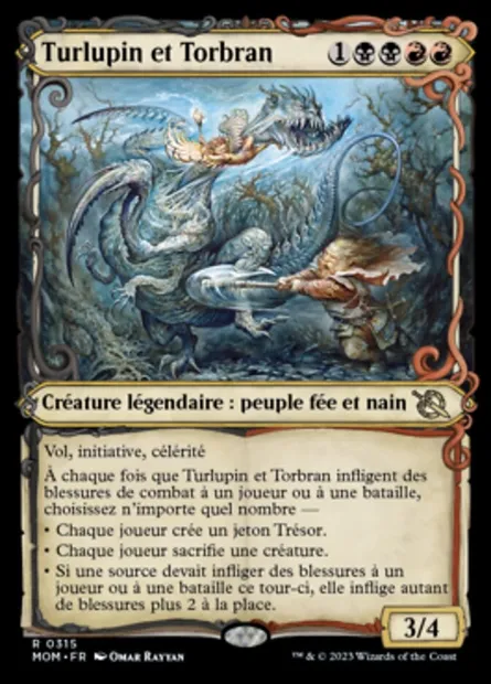 Turlupin et Torbran, carte Magic MOM 315 — extension L'invasion des machines