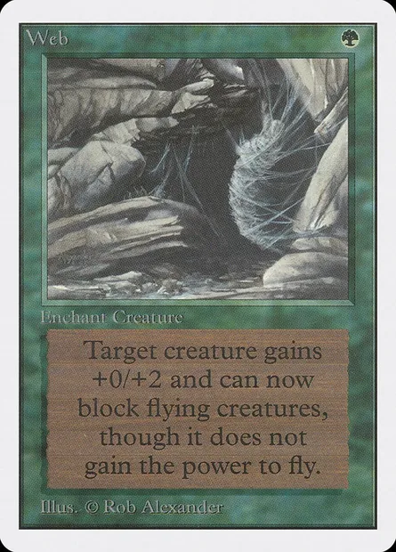 Web, Magic card 2ED 229 — Unlimited Edition set