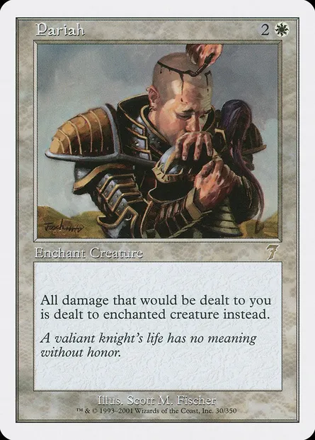 Paria, carte Magic 7ED 30 — extension Septième Edition
