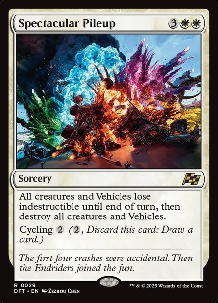 Spectacular Pileup, Magic card DFT 29 — Aetherdrift set