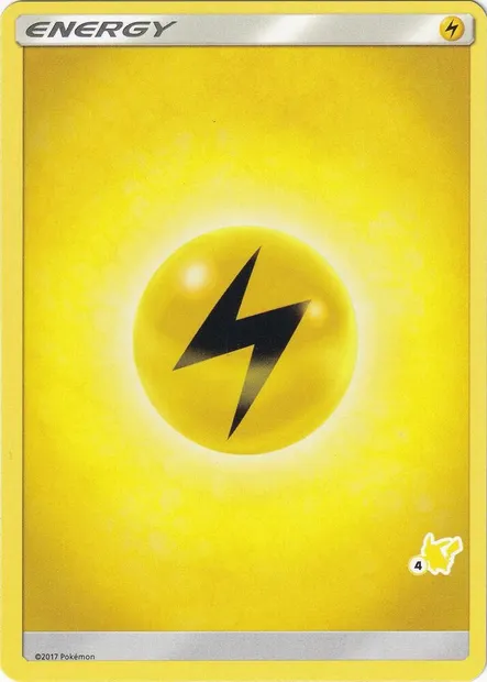 Énergie Électrique, carte Pokémon BA20 4p — extension Battle Academy 2020