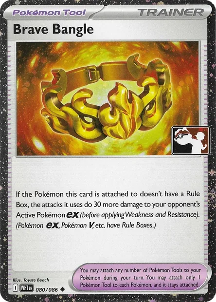 Brave Bangle, Pokémon card PPS 080-2 — Play! Pokémon Prize Pack Series set