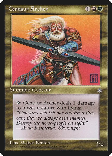 Archer centaure, carte Magic ICE 282 — extension Ere Glaciaire