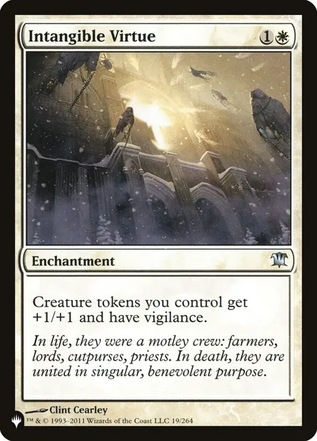Vertu intangible, carte Magic PLST ISD-19 — extension The List