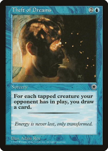 Theft of Dreams, Magic card POR 72 — Portal set