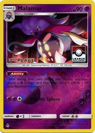 Sepiatroce, carte Pokémon LGP 051-3 — extension League Promos