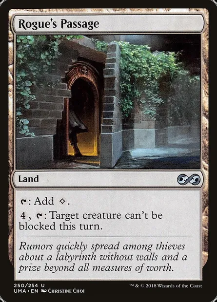 Rogue's Passage, Magic card UMA 250 — Ultimate Masters set