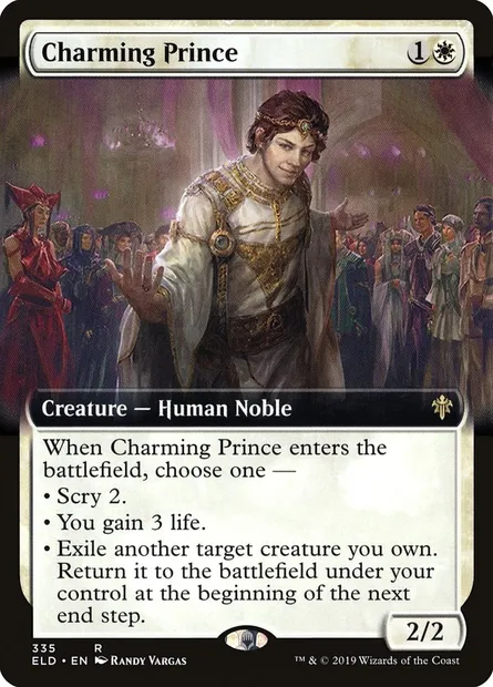 Charming Prince, Magic card ELD 335 — Throne of Eldraine set