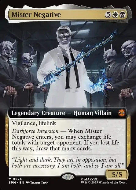 Mister Negative, Magic card SPM 274 — Marvel's Spider-Man set