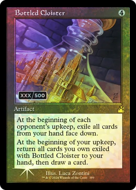 Bottled Cloister, Magic card RVR 389z — Ravnica Remastered set