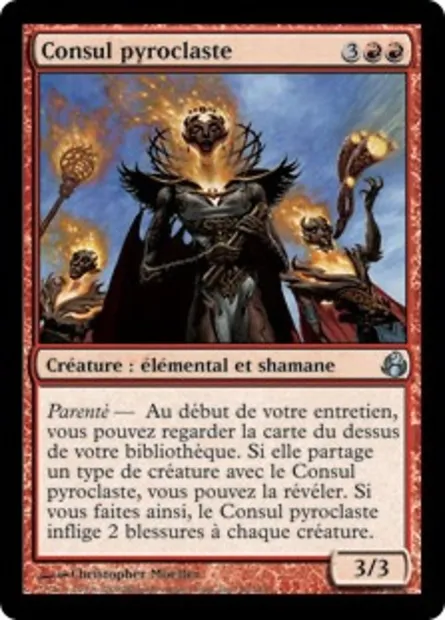 Consul pyroclaste, carte Magic MOR 96 — extension Leveciel