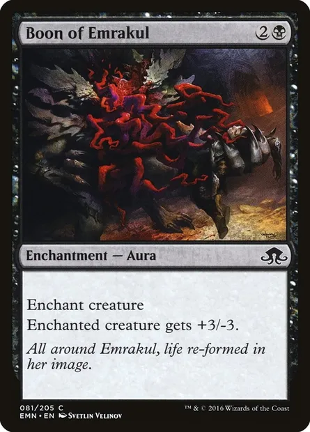 Boon of Emrakul, Magic card EMN 81 — Eldritch Moon set