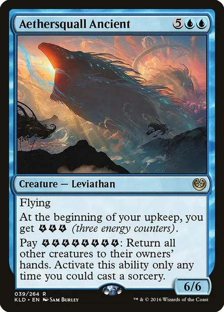 Aethersquall Ancient, Magic card KLD 39 — Kaladesh set