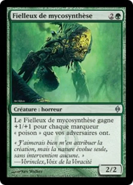 Fielleux de mycosynthèse, carte Magic NPH 117 — extension La Nouvelle Phyrexia