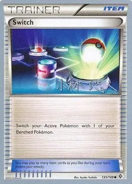 Switch, Pokémon card WCD14 135 — World Championship Decks 2014 set
