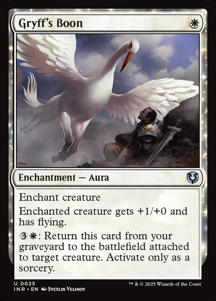 Gryff's Boon, Magic card INR 25 — Innistrad Remastered set