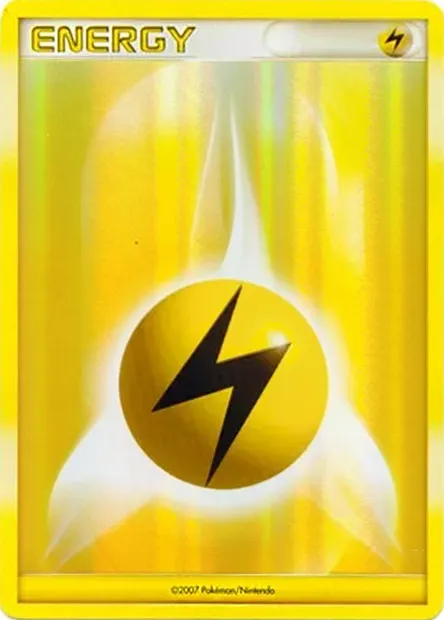 Énergie Électrique, carte Pokémon LGP 2007-2008-5 — extension League Promos